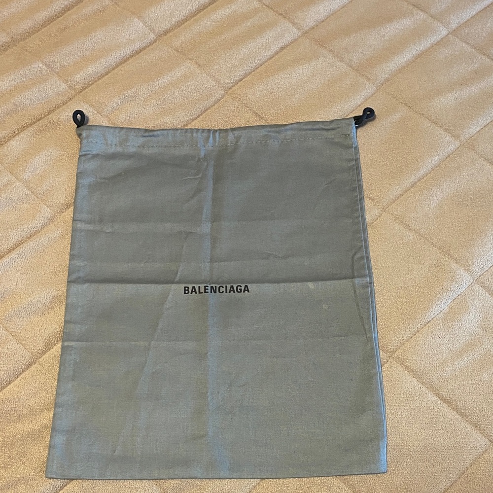Balenciaga Gray Storage Pouch